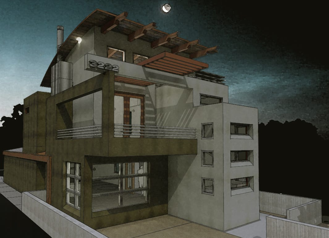 Sunset Cliffs neighborhood in San Diego modern remodel