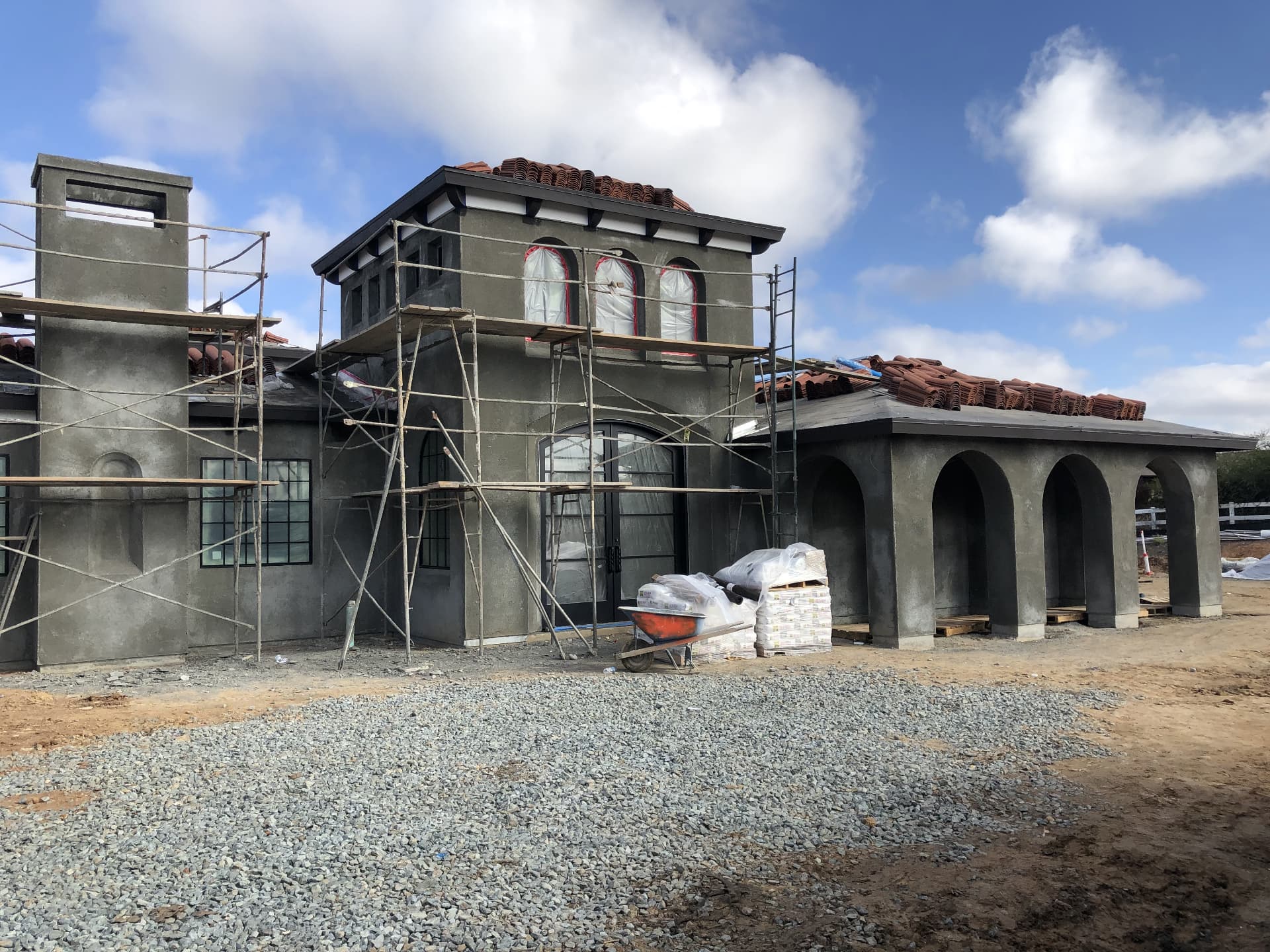 Interior Architectural Entry Tower Design and Framing Plans