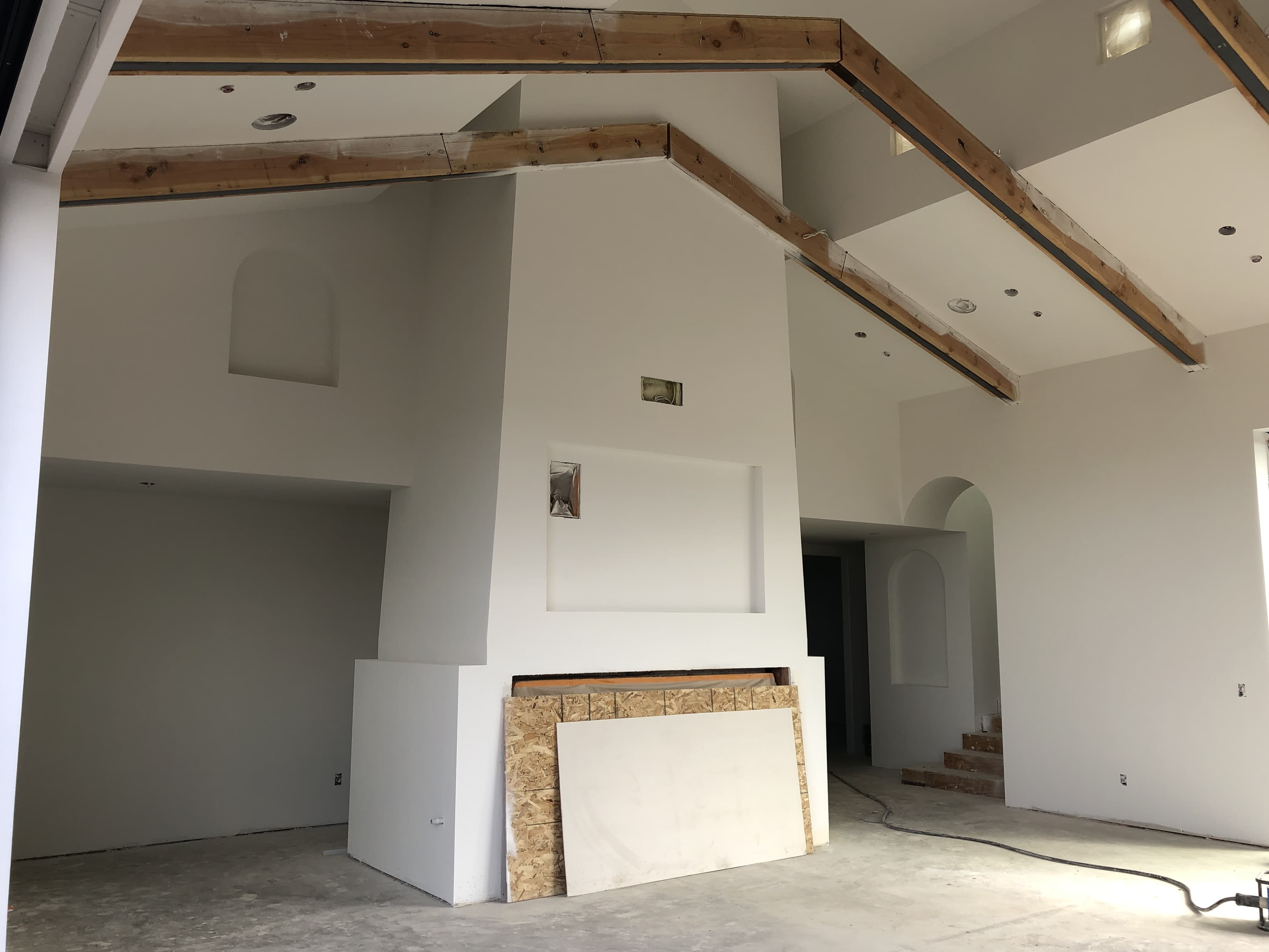 Interior Architectural Entry Tower Design and Framing Plans