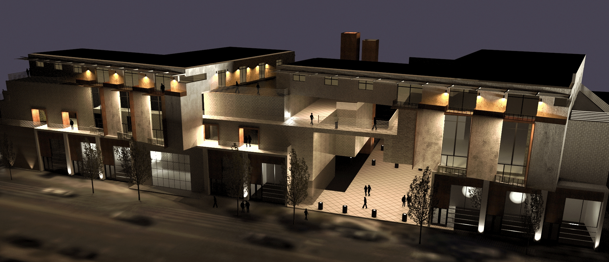 Multifamily architectural design